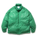 COOTIE PRODUCTIONS/Glossy Shell Down Jacket（Green）［グロッシーシェルダウンJKT-24秋冬］