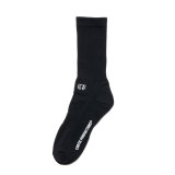 COOTIE PRODUCTIONS/Raza Middle Socks（Black）［ミドルソックス-24秋冬］