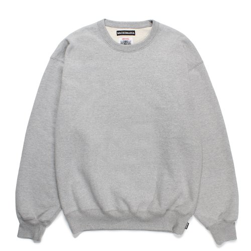 他の写真1: WACKO MARIA/WOLF'S HEAD / HEAVY WEIGHT SWEAT SHIRT（GRAY）［クルーネックスウェット-24秋冬］