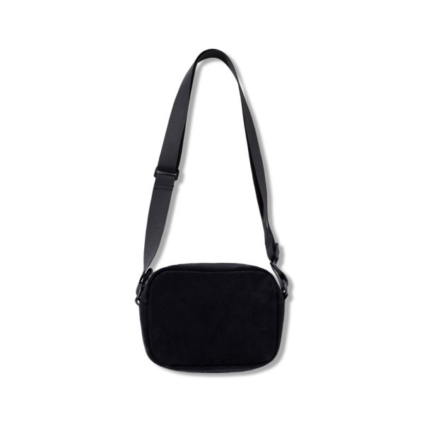 画像2: BlackEyePatch/OG LABEL CORDUROY SHOULDER BAG（BLACK）