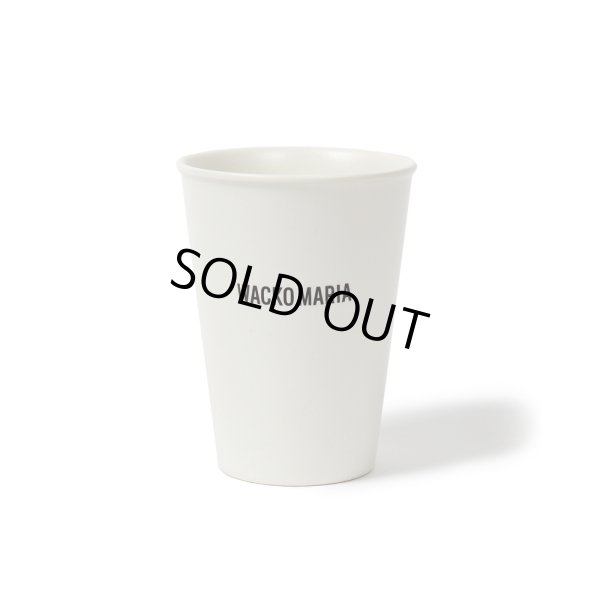 画像1: WACKO MARIA/CERAMIC CUP（WHITE）［セラミックカップ-24秋冬］