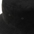 画像5: CALEE/FAUX SUEDE BUCKET HAT（BLACK）［フェイクスウェードバケットハット-24秋冬］ (5)