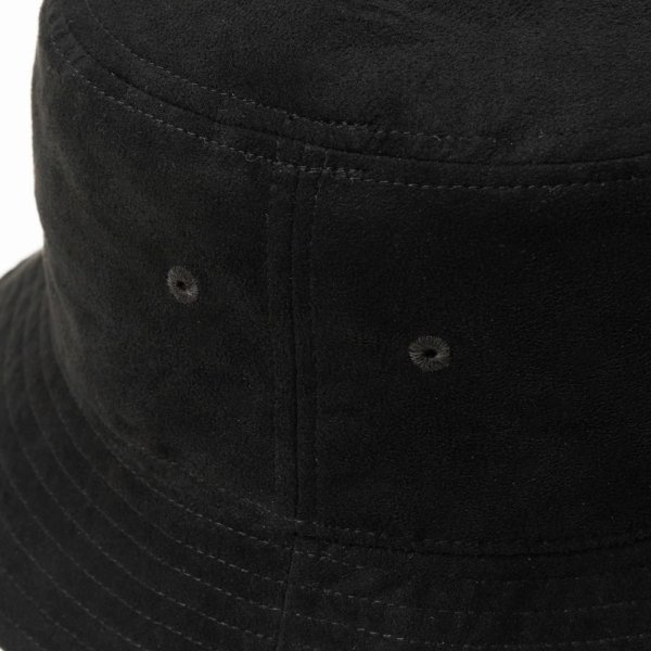 画像5: CALEE/FAUX SUEDE BUCKET HAT（BLACK）［フェイクスウェードバケットハット-24秋冬］