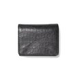 画像1: WACKO MARIA/SPEAK EASY / MINI WALLET（CROCODILE EMBOSS）［ミニウォレット-24秋冬］ (1)