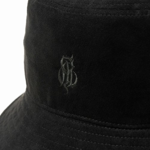 他の写真3: CALEE/FAUX SUEDE BUCKET HAT（BLACK）［フェイクスウェードバケットハット-24秋冬］