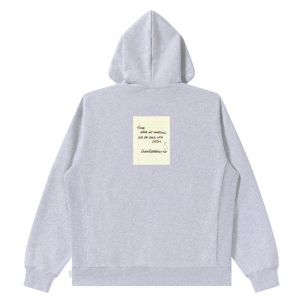 画像2: BlackEyePatch/NOTEPAD OG LABEL HOODIE（HEATHER GRAY）