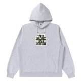 BlackEyePatch/NOTEPAD OG LABEL HOODIE（HEATHER GRAY）