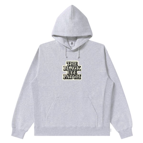 画像1: BlackEyePatch/NOTEPAD OG LABEL HOODIE（HEATHER GRAY）