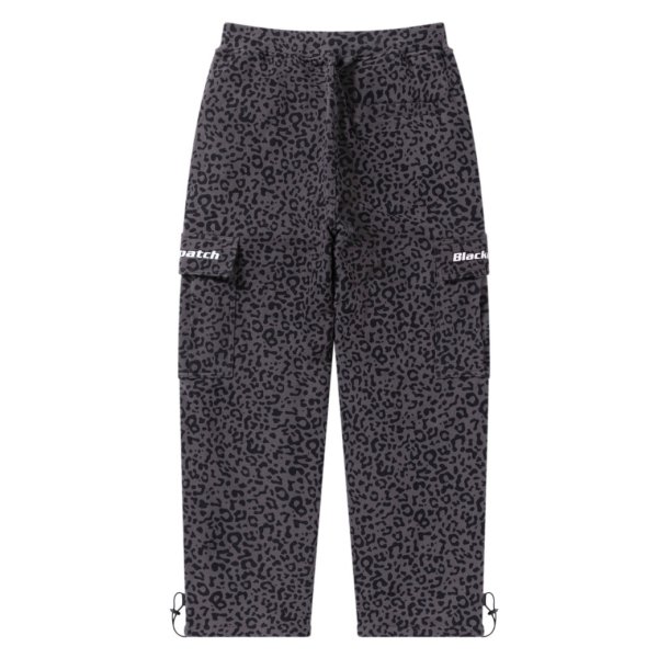 画像2: BlackEyePatch/TACTICAL LOGO LEOPARD CARGO PANTS（CHARCOAL）