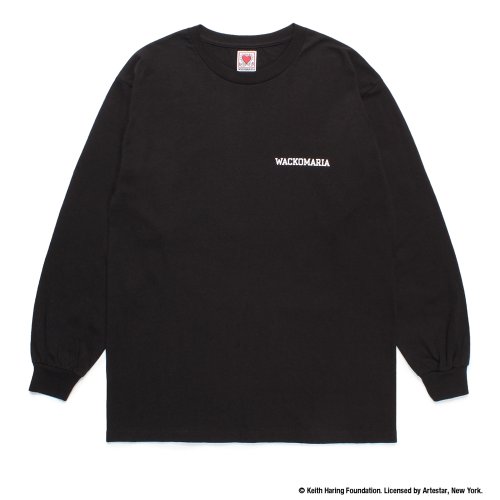 他の写真1: WACKO MARIA/KEITH HARING / LONG SLEEVE T-SHIRT（BLACK）［プリント長袖T-24秋冬］