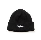 CALEE/A/R KNIT CAP（BLACK）［ニットキャップ-24秋冬］