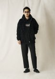 画像2: CALEE/L/C DROP PULLOVER HD（BLACK）［プルオーバーパーカー-24秋冬］ (2)