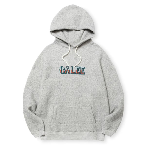 画像1: CALEE/L/C DROP PULLOVER HD（MIX GRAY）［プルオーバーパーカー-24秋冬］