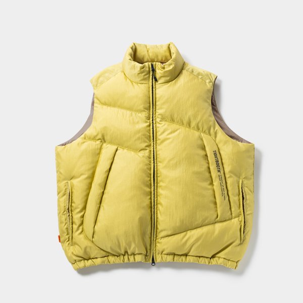 画像1: TIGHTBOOTH/PA DOWN VEST（Yellow）［ダウンベスト-24秋冬］