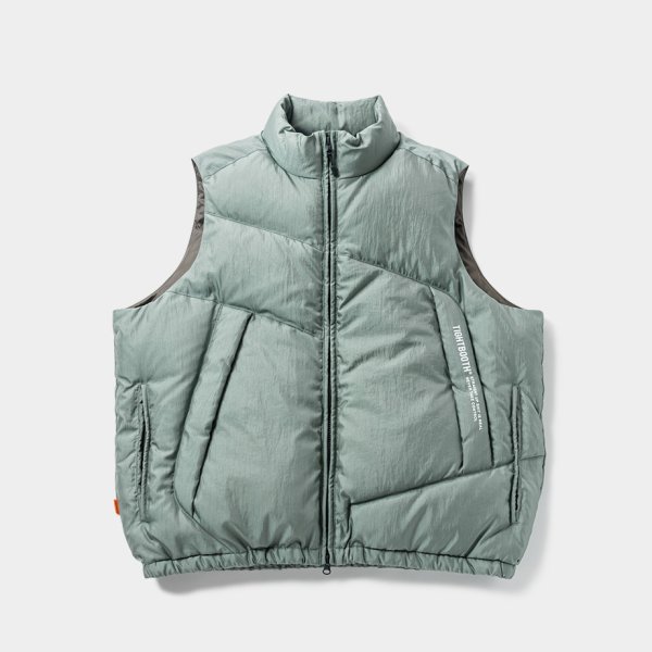 画像1: TIGHTBOOTH/PA DOWN VEST（Sage）［ダウンベスト-24秋冬］