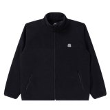 BlackEyePatch/OG LABEL FLEECE JACKET（BLACK）