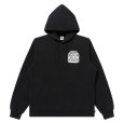 画像2: BlackEyePatch/SPRAYED OG LABEL HOODIE（BLACK） (2)