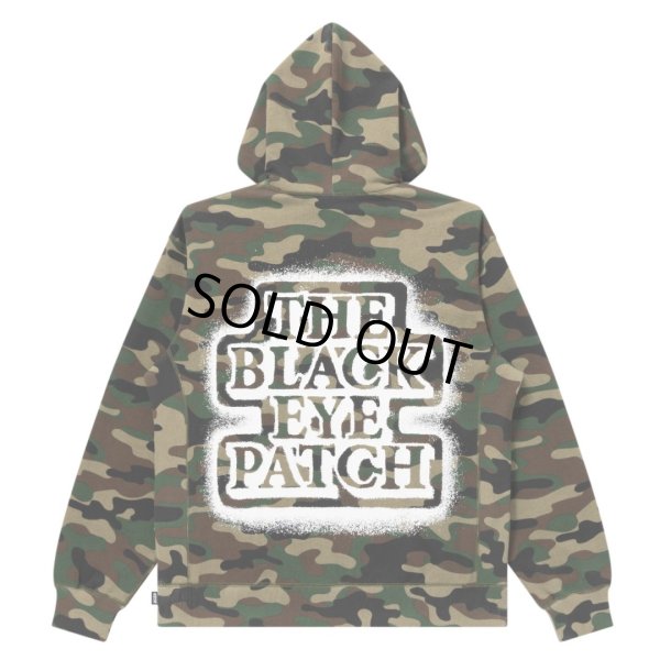 画像1: BlackEyePatch/SPRAYED OG LABEL HOODIE（CAMO）