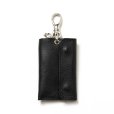 画像2: CALEE/STUDS LEATHER KEY CASE（BLACK）［キーケース-24秋冬］ (2)