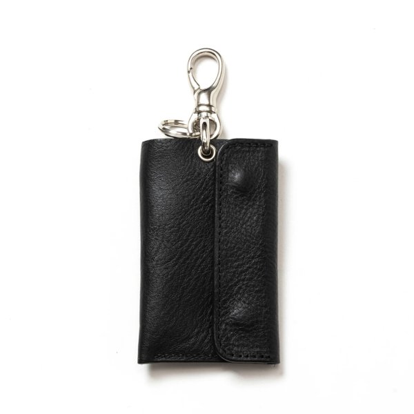 画像2: CALEE/STUDS LEATHER KEY CASE（BLACK）［キーケース-24秋冬］