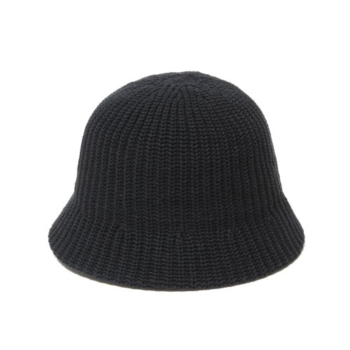 他の写真1: COOTIE PRODUCTIONS/Rib Stitch Knit Crusher Hat（Black）［クラッシャーハット-24秋冬］