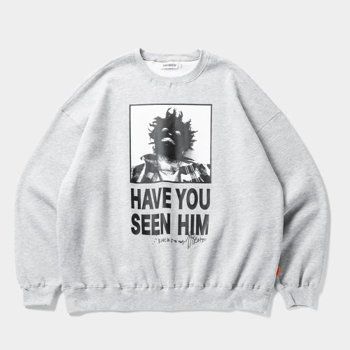 他の写真1: TIGHTBOOTH/TBKB / HAVE YOU SEEN HIM CREW SWEAT（Grey）［クルースウェット-24冬］