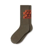 BlackEyePatch/OG LABEL SOCKS（OLIVE）