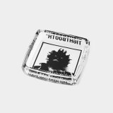 TIGHTBOOTH/TBKB / GLASS ASH TRAY（Clear）［アシュトレイ-24冬］