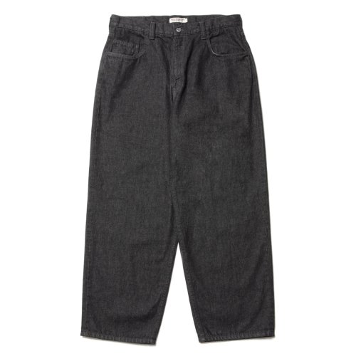 他の写真1: COOTIE PRODUCTIONS/5 Pocket Baggy Denim Pants（Black One Wash）［ワンウォッシュバギーデニムパンツ-23春夏］