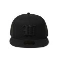 画像1: WACKO MARIA/NEW ERA / 59FIFTY（BLACK/BLACK）［B.Bキャップ-24秋冬］ (1)