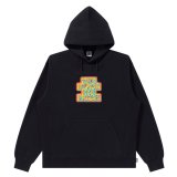 BlackEyePatch/THERMOGRAPHY OG LABEL HOODIE（BLACK）