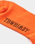 画像5: TIGHTBOOTH/LABEL LOGO SOCKS（Orange）［ソックス-24秋冬］ (5)