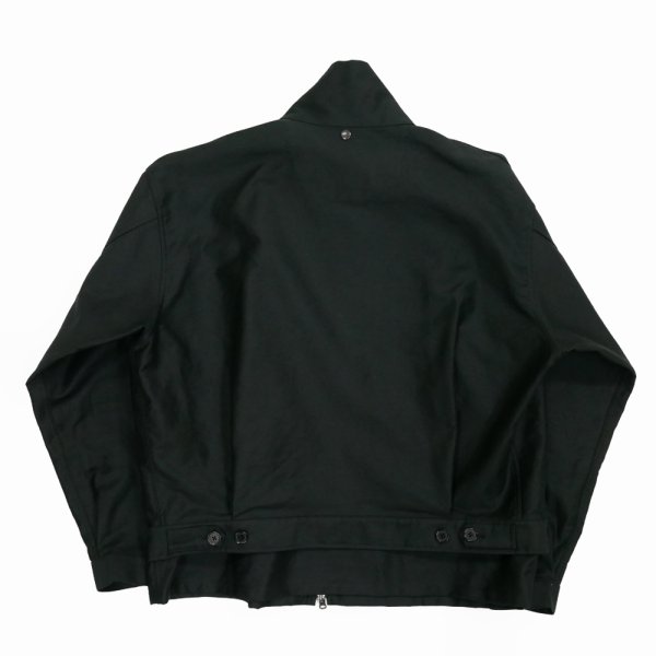 画像2: DAIRIKU/"Vincent" Docking French Work Jacket（Black）［ドッキングフレンチワークJKT-25春夏］