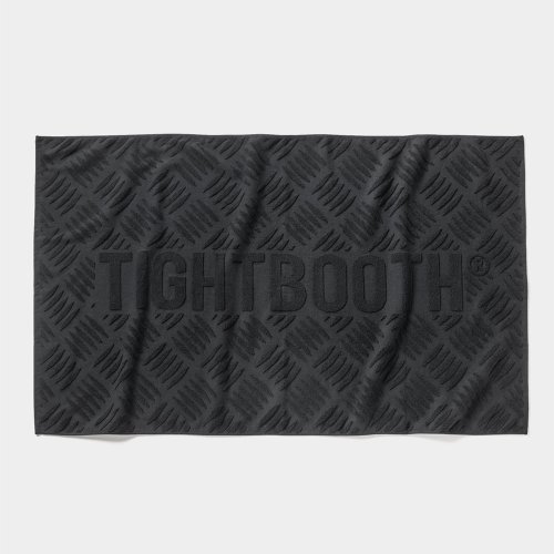 他の写真1: TIGHTBOOTH/CHECKER PLATE JAQUARD BATH TOWEL（Black）［バスタオル-24秋冬］