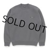 RATS/FLEECE CREW NECK SWEAT（CHARCOAL）［クルーネックスウェット-24秋冬］