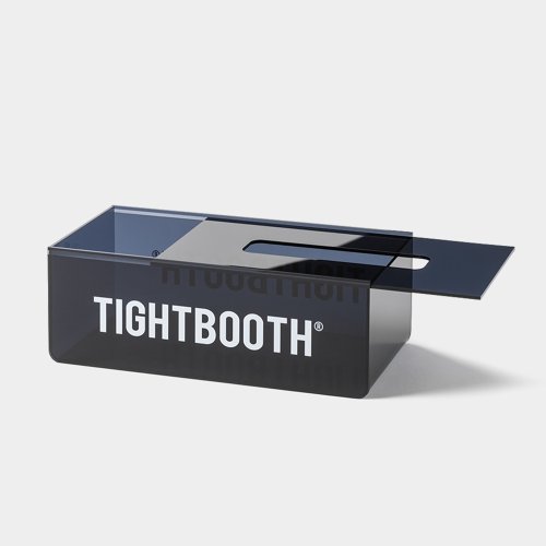 他の写真3: TIGHTBOOTH/TISSUE BOX CASE（Clear Black）［ティッシュボックスケース-24秋冬］