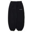 画像1: COOTIE PRODUCTIONS/Fleece Wide Easy Pants（Black）［フリースワイドイージーパンツ-25春夏］ (1)