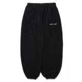 COOTIE PRODUCTIONS/Fleece Wide Easy Pants（Black）［フリースワイドイージーパンツ-25春夏］