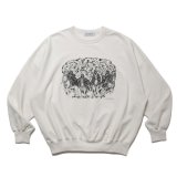 COOTIE PRODUCTIONS/Print Sweat Crew（Magical Design）（Off Ivory）［スウェットクルー-25春夏］