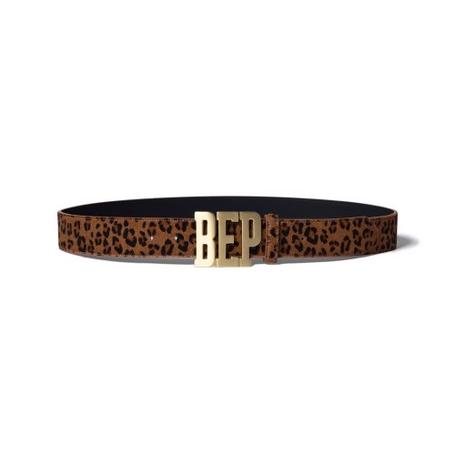 他の写真1: BlackEyePatch/LEOPARD PATTERNED LETTERS LEATHER BELT（MULTI）