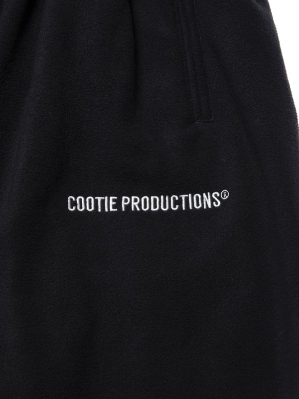 画像3: COOTIE PRODUCTIONS/Fleece Wide Easy Pants（Black）［フリースワイドイージーパンツ-25春夏］