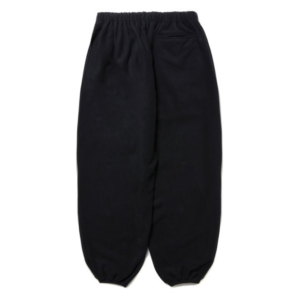 画像2: COOTIE PRODUCTIONS/Fleece Wide Easy Pants（Black）［フリースワイドイージーパンツ-25春夏］