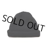 COOTIE PRODUCTIONS/Lowgauge Roll Up Beanie（Black）［ロールアップビーニー-25春夏］