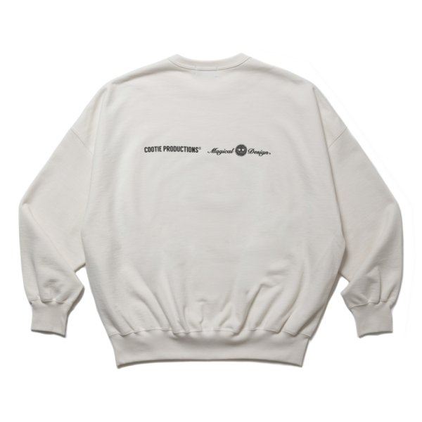 画像2: COOTIE PRODUCTIONS/Print Sweat Crew（Magical Design）（Off Ivory）［スウェットクルー-25春夏］