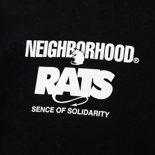 他の写真3: RATS/20th RATS×NEIGHBORHOOD HOODED（BLACK）［クロスネックフーディー-25春夏］