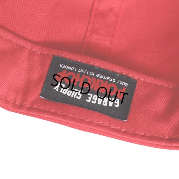 画像4: PORKCHOP/FIRE UP WAPPEN CAP（RED）［ワッペンキャップ-24秋冬］