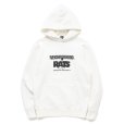 画像1: RATS/20th RATS×NEIGHBORHOOD HOODED（WHITE）［クロスネックフーディー-25春夏］ (1)