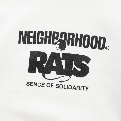 他の写真3: RATS/20th RATS×NEIGHBORHOOD HOODED（WHITE）［クロスネックフーディー-25春夏］