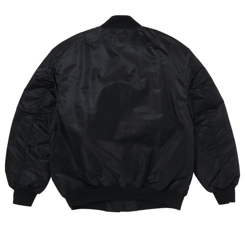 他の写真2: PORKCHOP/FIRE UP MA-1 JACKET（BLACK）［MA-1 JKT-24秋冬］