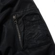 画像6: PORKCHOP/FIRE UP MA-1 JACKET（BLACK）［MA-1 JKT-24秋冬］